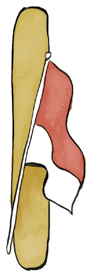 Ilustrasi huruf I